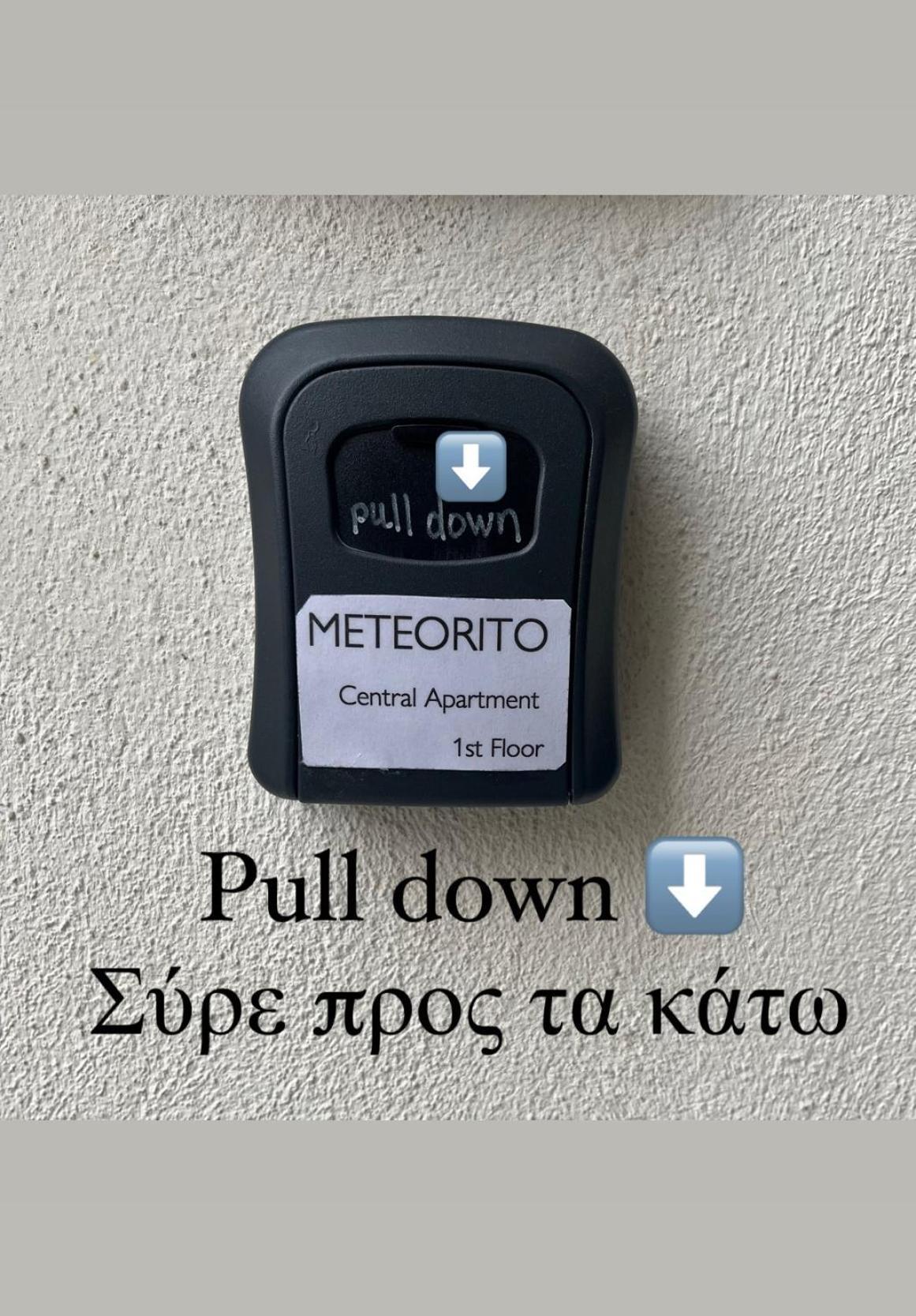 Meteorito Central Apartment Kalambáka Kültér fotó